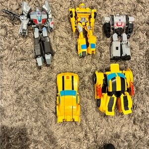 Set of 5 Transformers